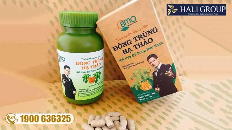 đông trùng hạ thảo Bình Minh Organic