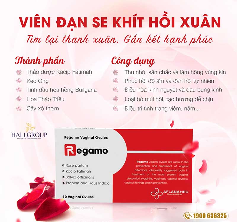 viên đặt phụ khoa Regamo