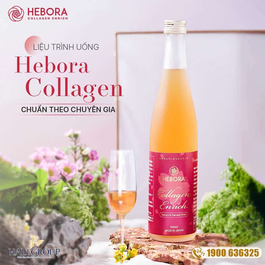 Hebora Collagen Enrich Nhật Bản