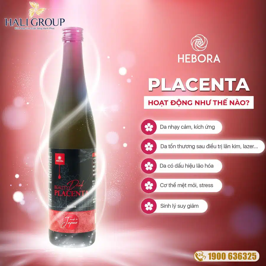 Nước uống Hebora Placenta