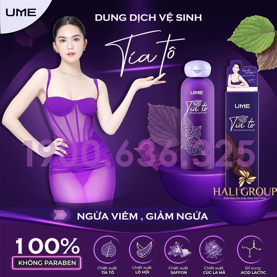 Dung dịch vệ sinh Tía Tô UME