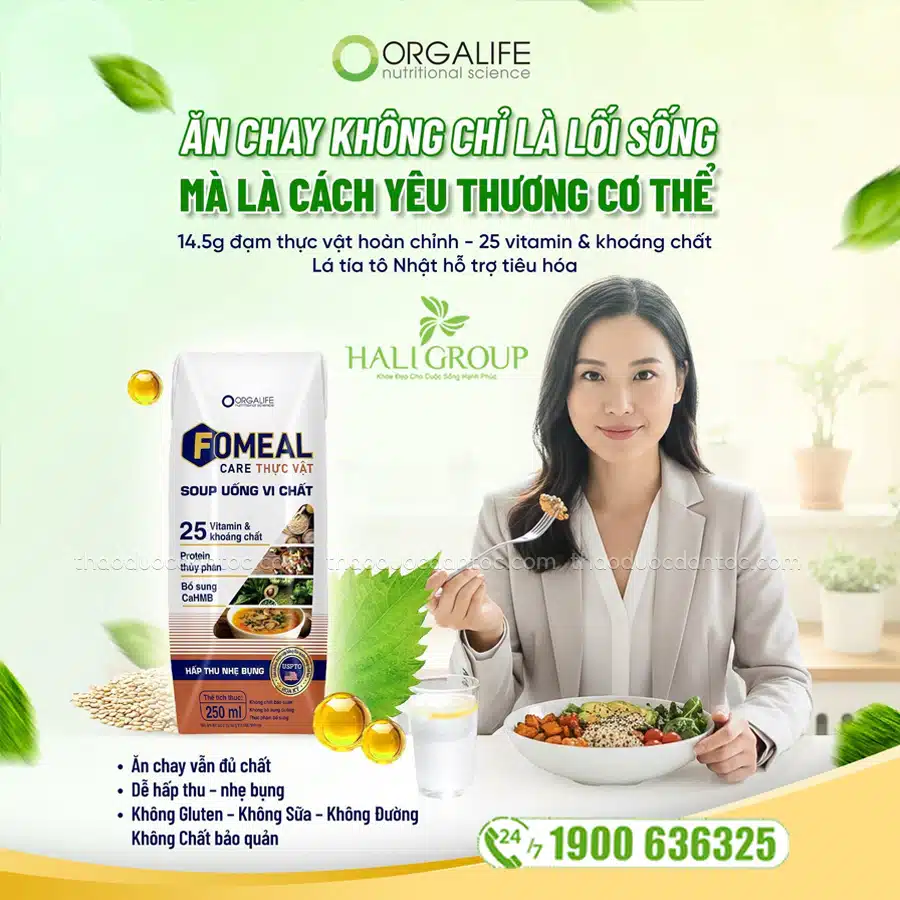 công dụng fomeal care thực vật