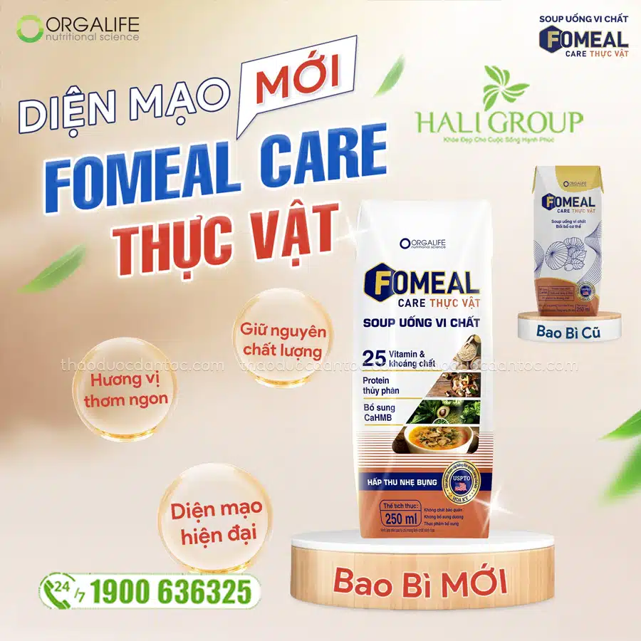soup uống fomeal care thực vật