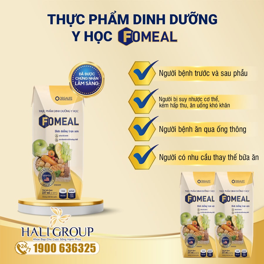 Thực Phẩm Dinh Dưỡng Y Học Fomeal Care