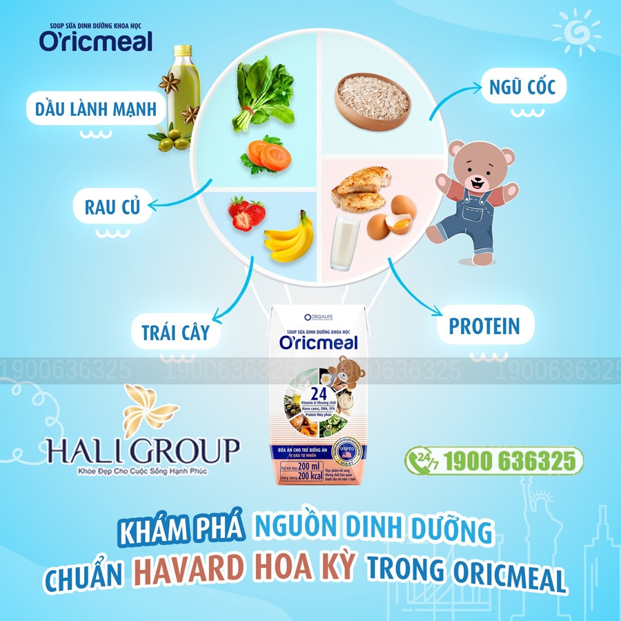 Soup Sữa Dinh Dưỡng O'ricmeal Orgalife