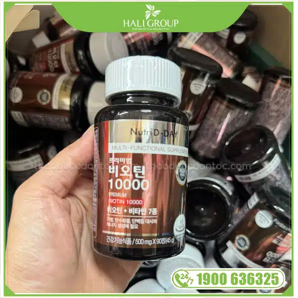Viên Uống Bổ Sung Biotin Nutri D-Day PREMIUM Biotin 10000 - Ảnh 2