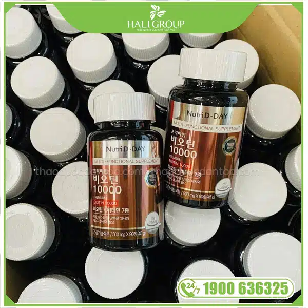 Viên Uống Bổ Sung Biotin Nutri D-Day PREMIUM Biotin 10000 - Ảnh 3