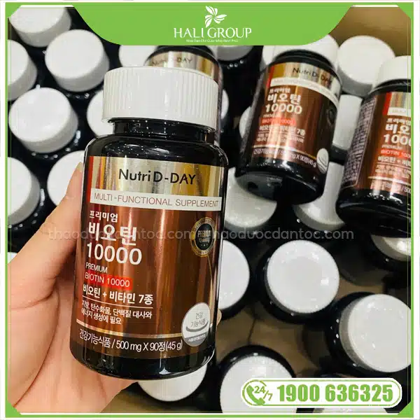 Viên Uống Bổ Sung Biotin Nutri D-Day PREMIUM Biotin 10000 - Ảnh 4
