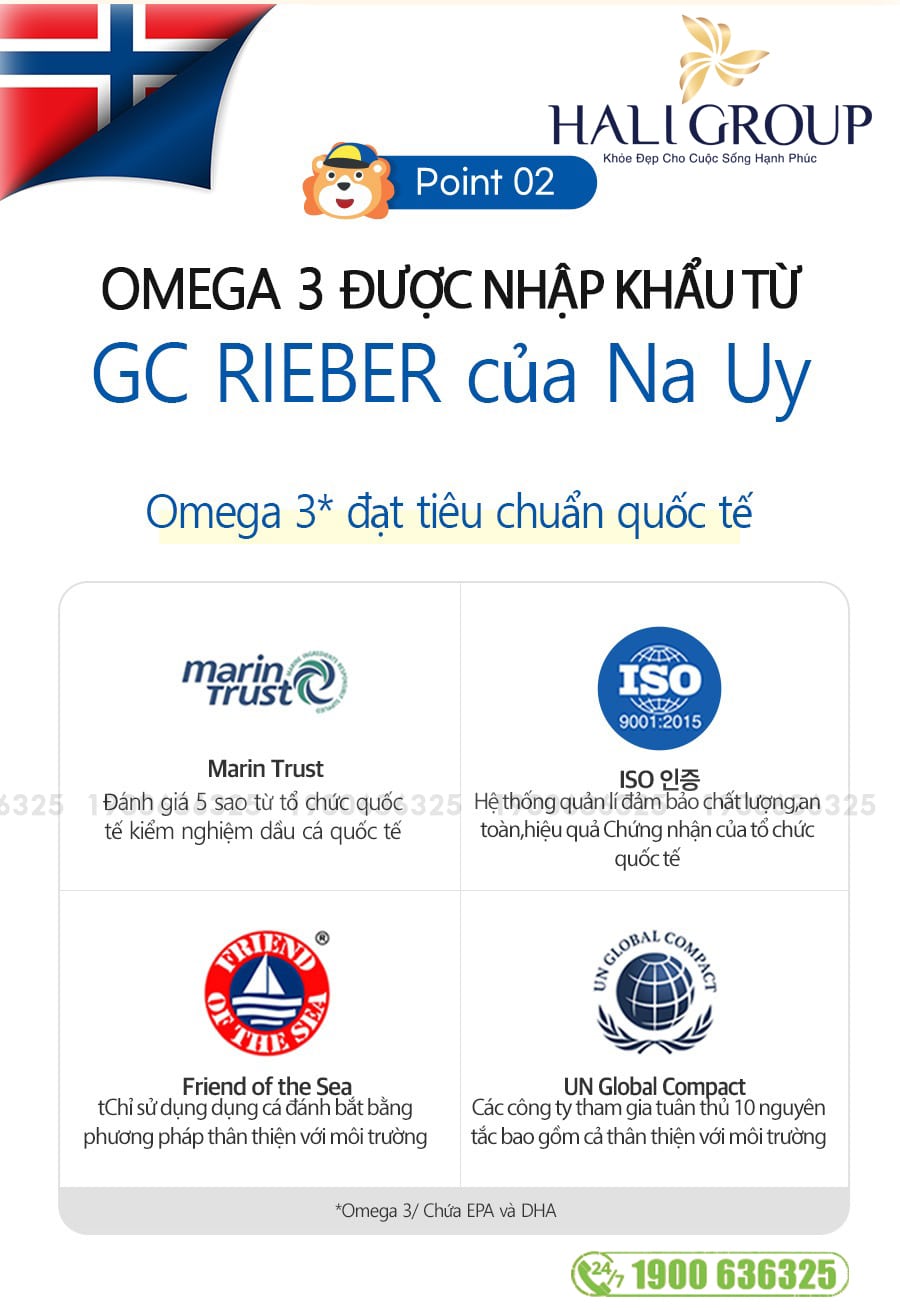 Dầu Cá Omega 3 Nutri D-DAY Bebe & Chewable Kids