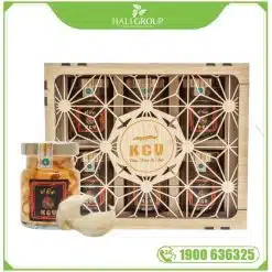 yến đông trùng hạ thảo kim cương vàng hộp gỗ