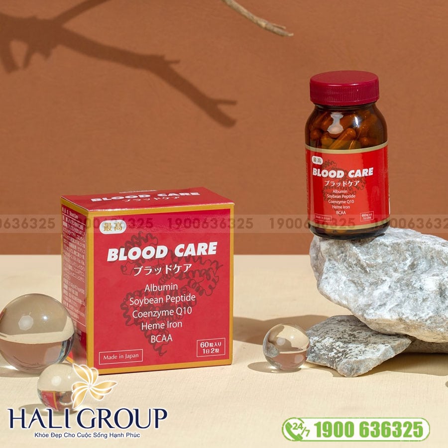 Viên Uống Hỗ Trợ Bổ Máu Blood Care Jpanwell