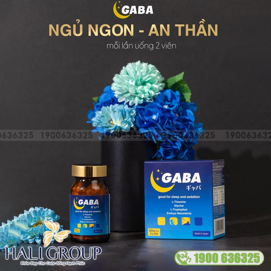 Viên uống hỗ trợ an thần ngủ ngon Gaba Jpanwell