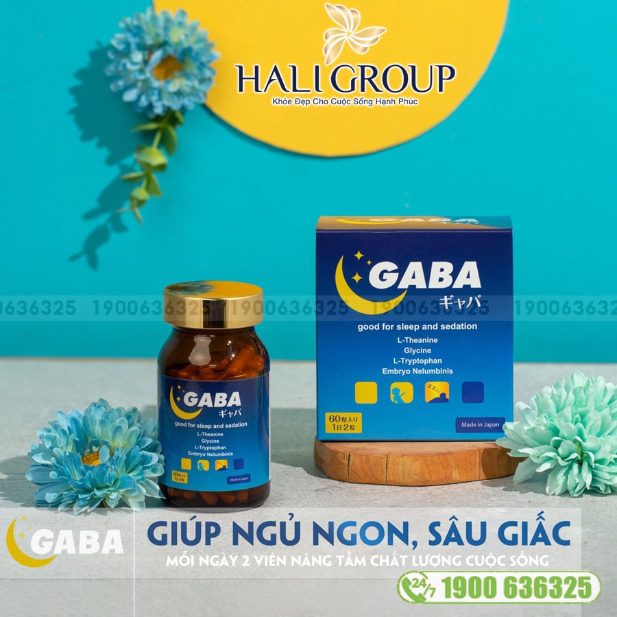 Viên uống hỗ trợ an thần ngủ ngon Gaba Jpanwell