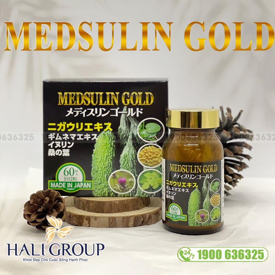 Viên Uống Hỗ Trợ Tiểu Đường Medsulin Gold
