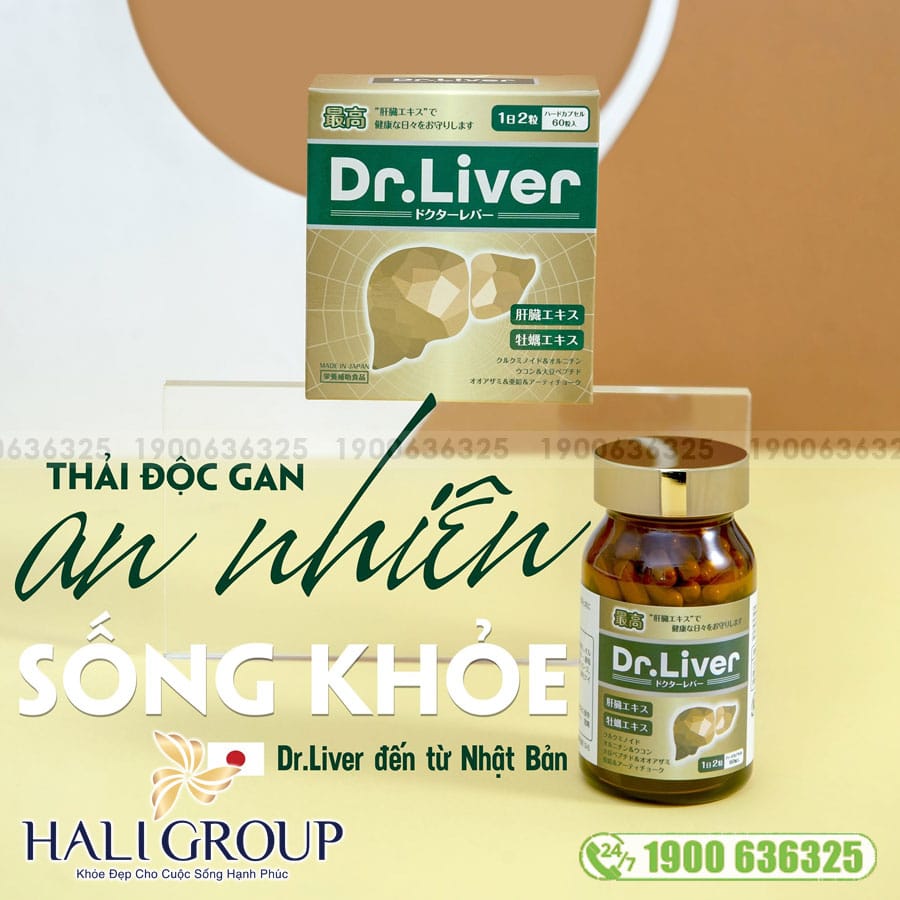 Viên Uống Thải Độc Gan Dr.Liver Jpanwell