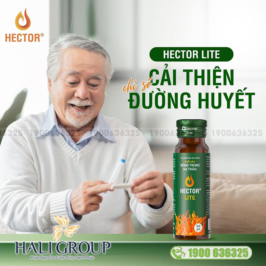 Nước Nấm Đông Trùng Hạ Thảo Hector Lite