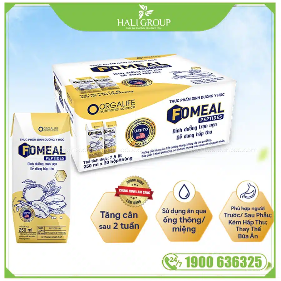 công dụng fomeal peptides