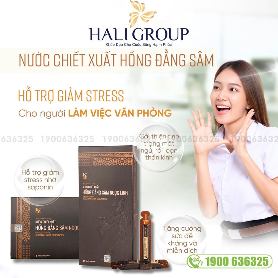 Nước Chiết Xuất Hồng Đẳng Sâm Ngọc Linh TuMơRông