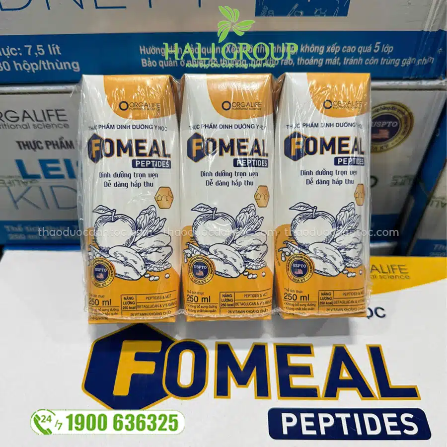  Thực Phẩm Dinh Dưỡng Y Học Fomeal Peptides Orgalife - Dinh Dưỡng Cho Người Kém Hấp Thu ĐĂNG KÝ ĐỂ ĐƯỢC TƯ VẤN NHANH Nhập số điện thoại Thực Phẩm Dinh Dưỡng Y Học Fomeal Peptides Orgalife