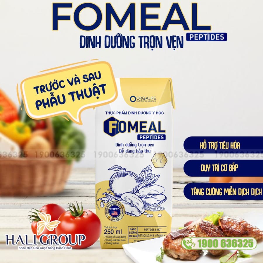 Thực Phẩm Dinh Dưỡng Y Học Fomeal Peptides Orgalife
