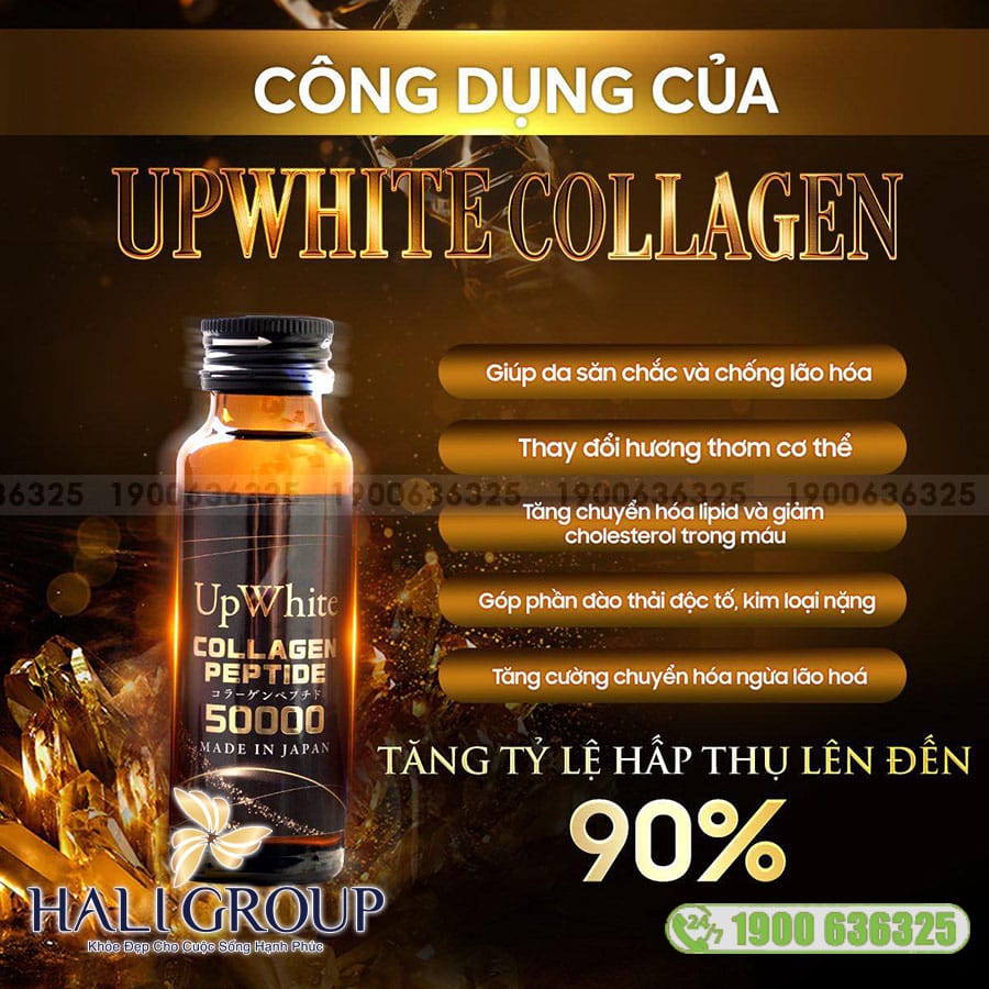 Nước Uống Up White Collagen Peptide 50000 Nhật Bản
