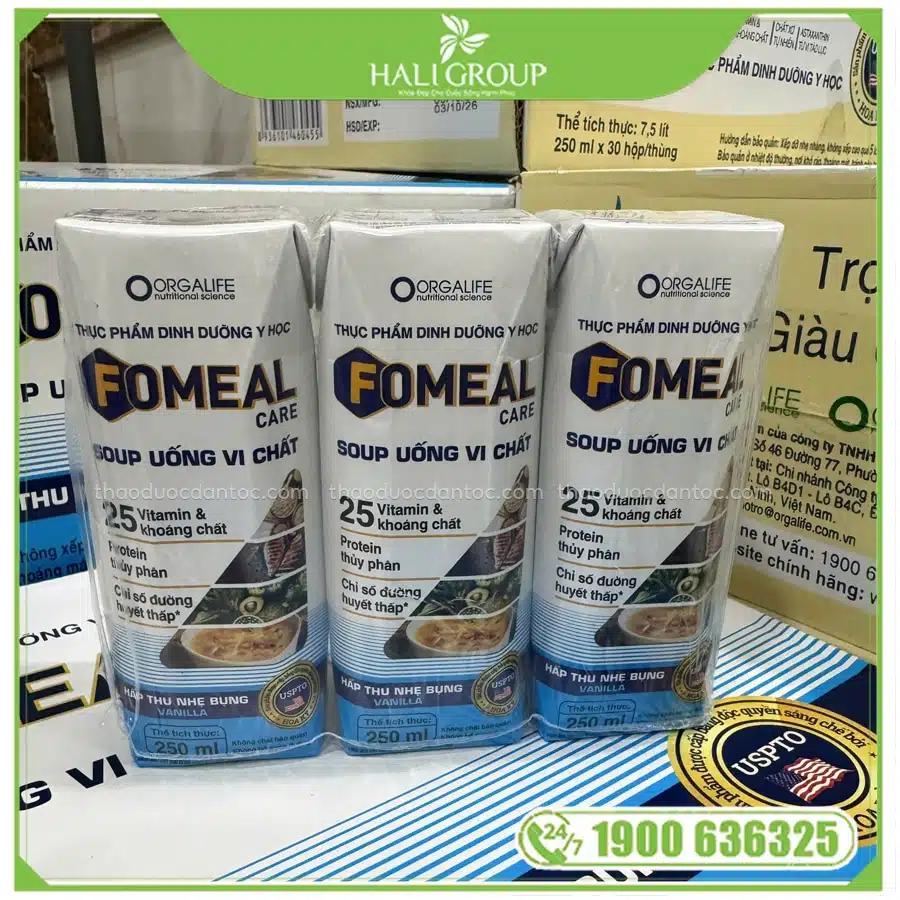 thực phẩm dinh dưỡng y học fomeal care 250ml