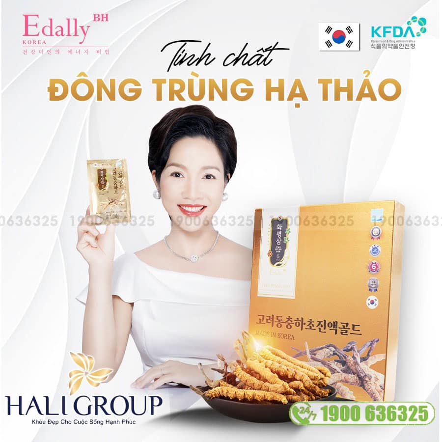 Tinh Chất Đông Trùng Hạ Thảo Edally - Hwa Pyung Sam Korean Dong Chung Ha Cho Extract Gold