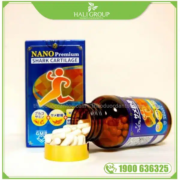 Thực Phẩm Bảo Vệ Sức Khỏe Nano Premium Shark Cartilage Nichiei Bussan