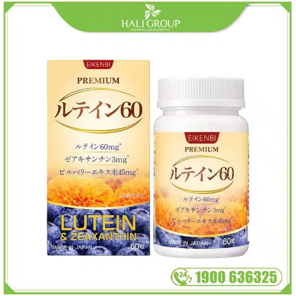 Viên Uống Bổ Mắt Premium Lutein 60 Eikenbi