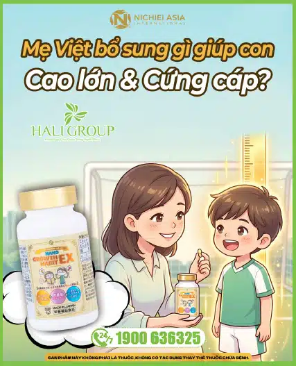 Thực Phẩm Bảo Vệ Sức Khỏe Nano Growth Habit EX Nichiei Bussan