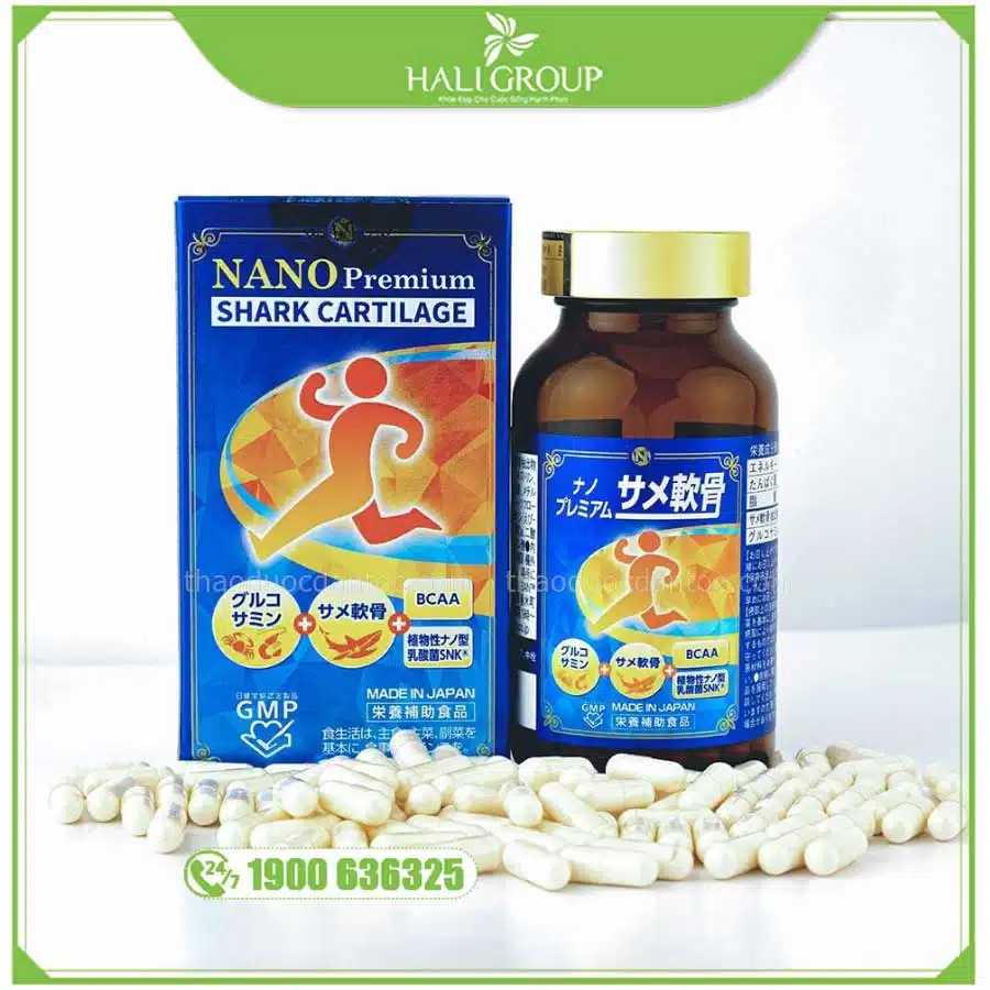 Thực Phẩm Bảo Vệ Sức Khỏe Nano Premium Shark Cartilage Nichiei Bussan