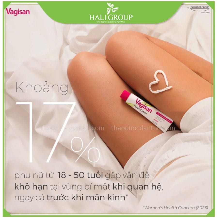 Kem Dưỡng Ẩm Vùng Kín Vagisan FeuchtCreme