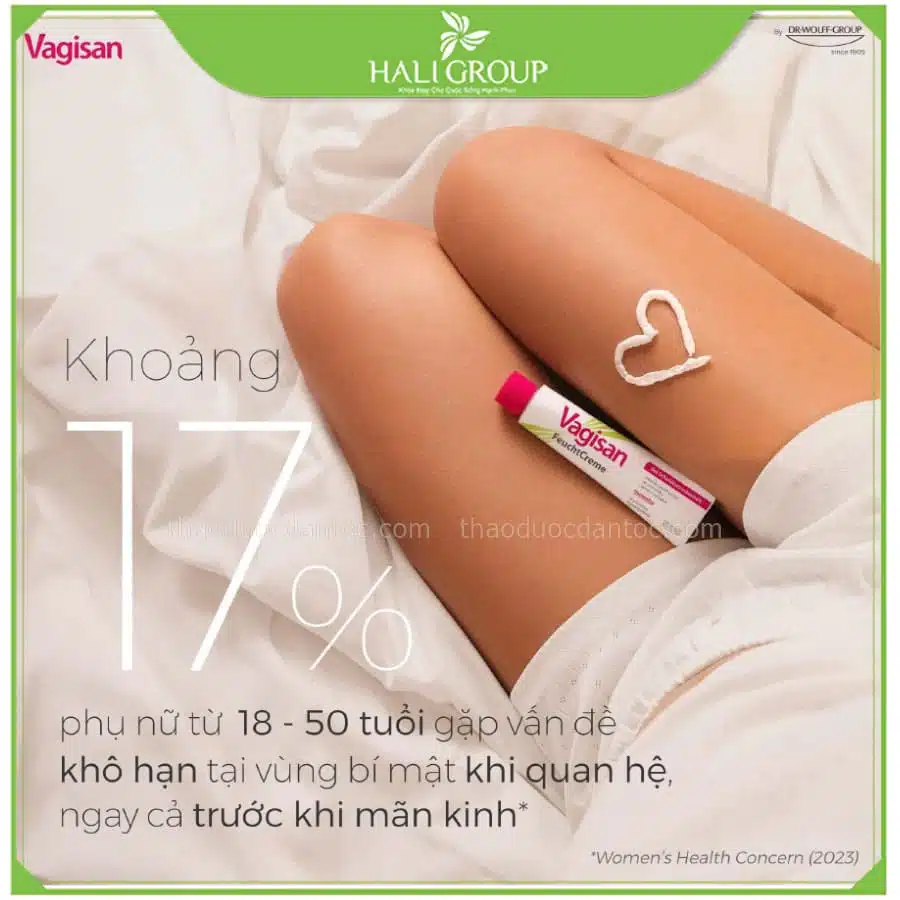 Kem Dưỡng Ẩm Vùng Kín Vagisan FeuchtCreme
